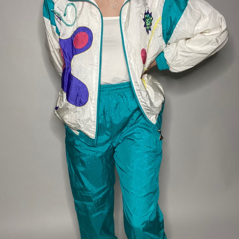 80’s Two piece track suit